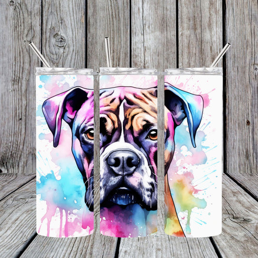 Stainless Steel Sublimated Tumbler Boxer