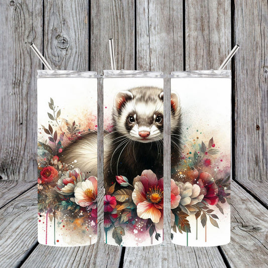 Stainless Steel Sublimated Tumbler Ferret